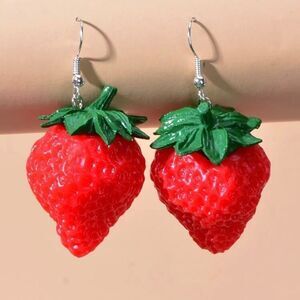 Strawberry Statement Earrings